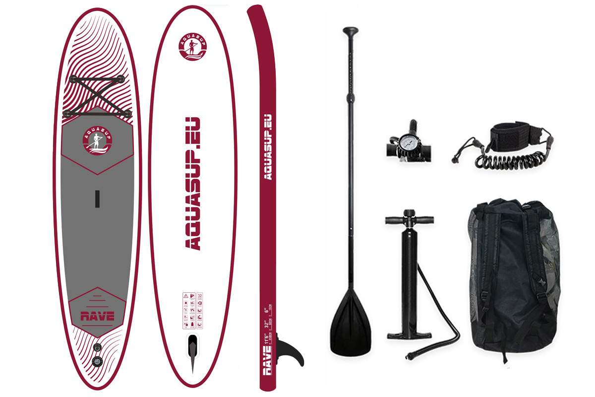 AquaSup Rave 11.6 (350cm) Package